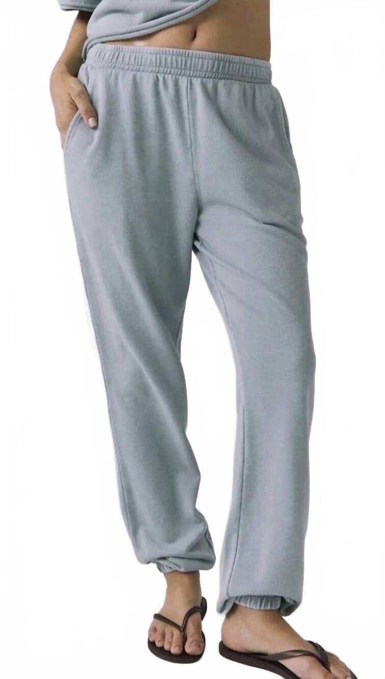 NEW CHASER french terry mission jogger in garden sage